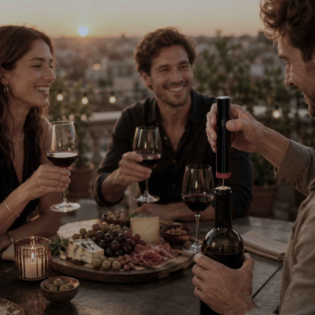 Pop & Pour | Vakuum Weinöffner