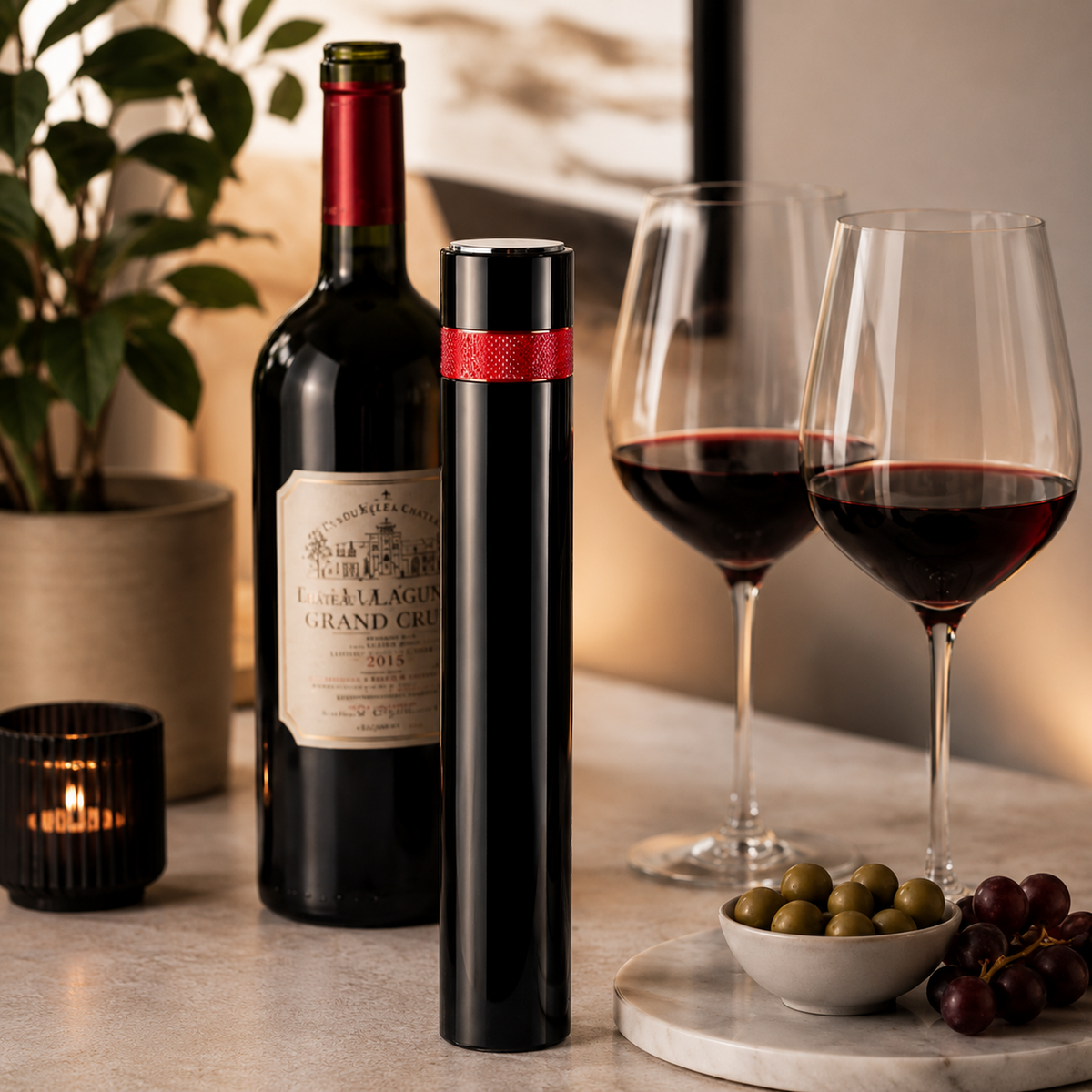 Pop & Pour | Vakuum Weinöffner
