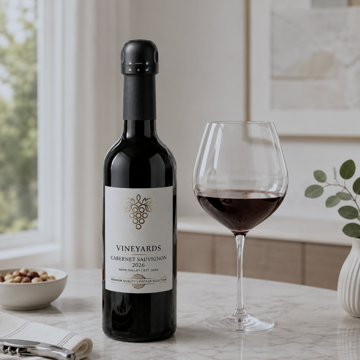 Sip & Seal | Vakuum-Weinverschluss