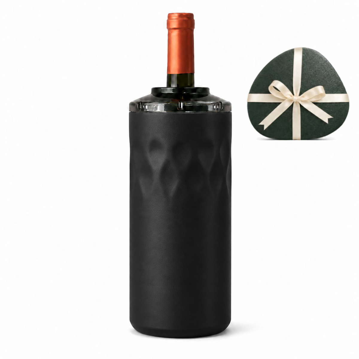 Cool & Carry | To-Go Edelstahl-Weinkühler + Geschenk