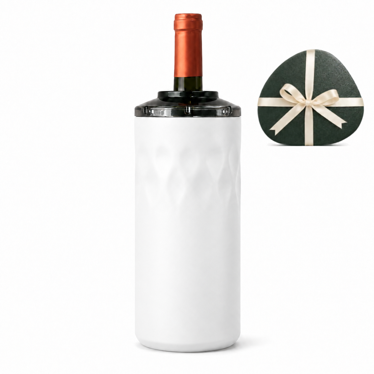 Cool & Carry | To-Go Edelstahl-Weinkühler + Geschenk