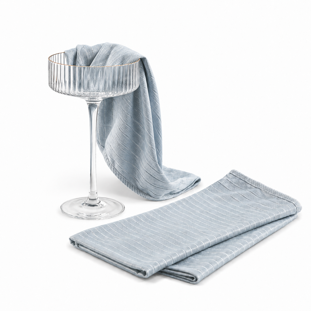 Lot de 3 chiffons en microfibre de qualité supérieure CrystalClear™ pour lunettes – Sans traces et brillance en quelques secondes