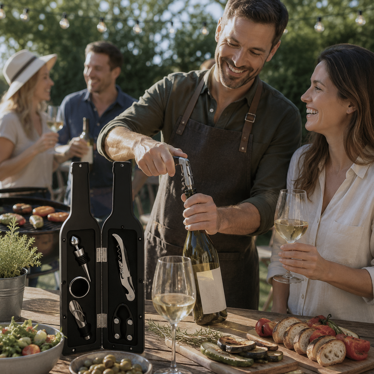 Host & Toast | 5-teiliges Wein-Accessoire-Set