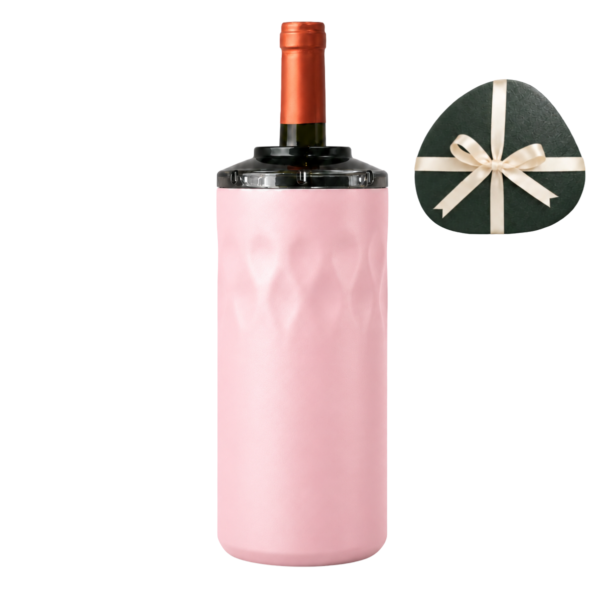 Cool & Carry | To-Go Edelstahl-Weinkühler + Geschenk