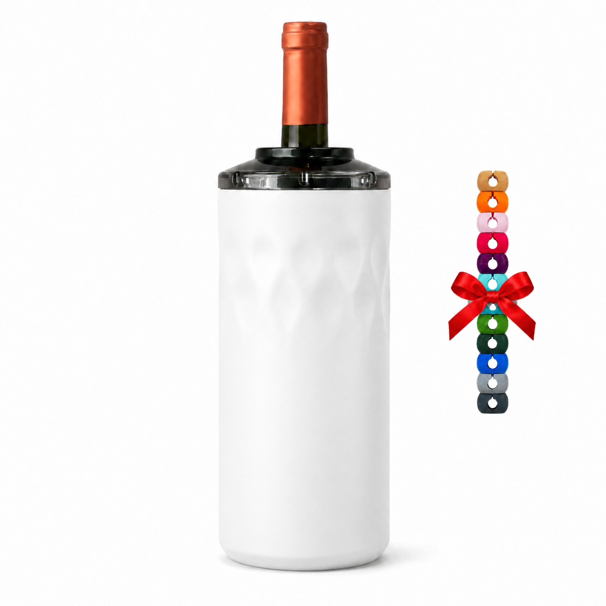 Cool & Carry | To-Go Edelstahl-Weinkühler + Geschenk
